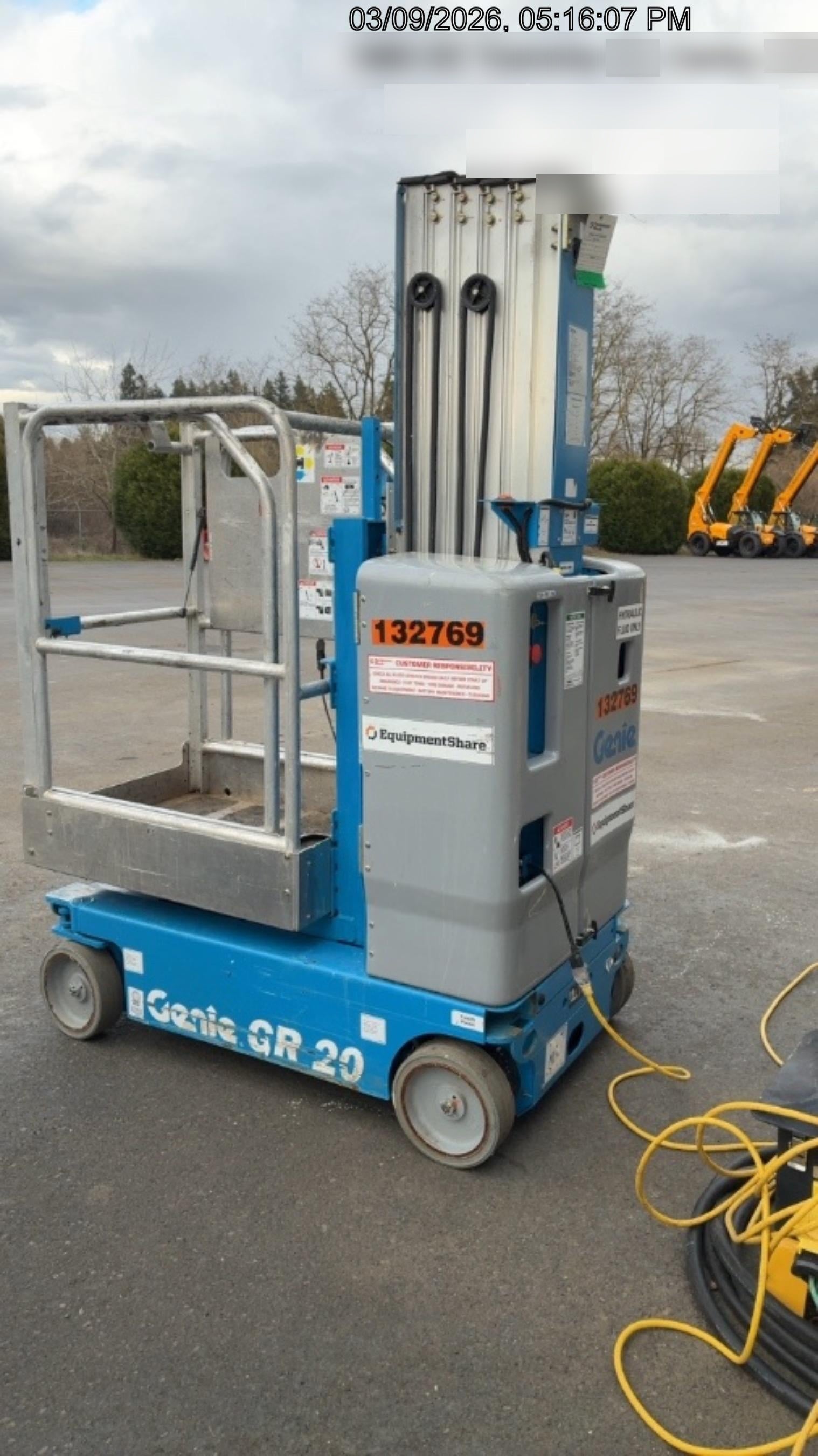 2021 GENIE GR-20