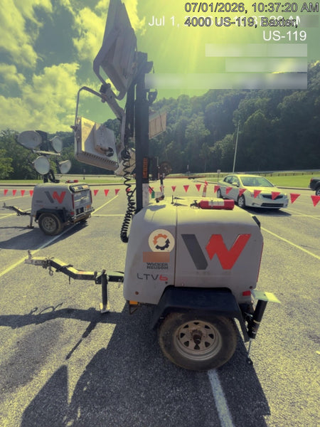 2019 Wacker Neuson LTV6K-LED Standard LED Towable Light Tower w/None