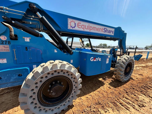 2017 Genie GTH-1056 Solid Tires, 60" carriage, Light Kit, Open ROPS