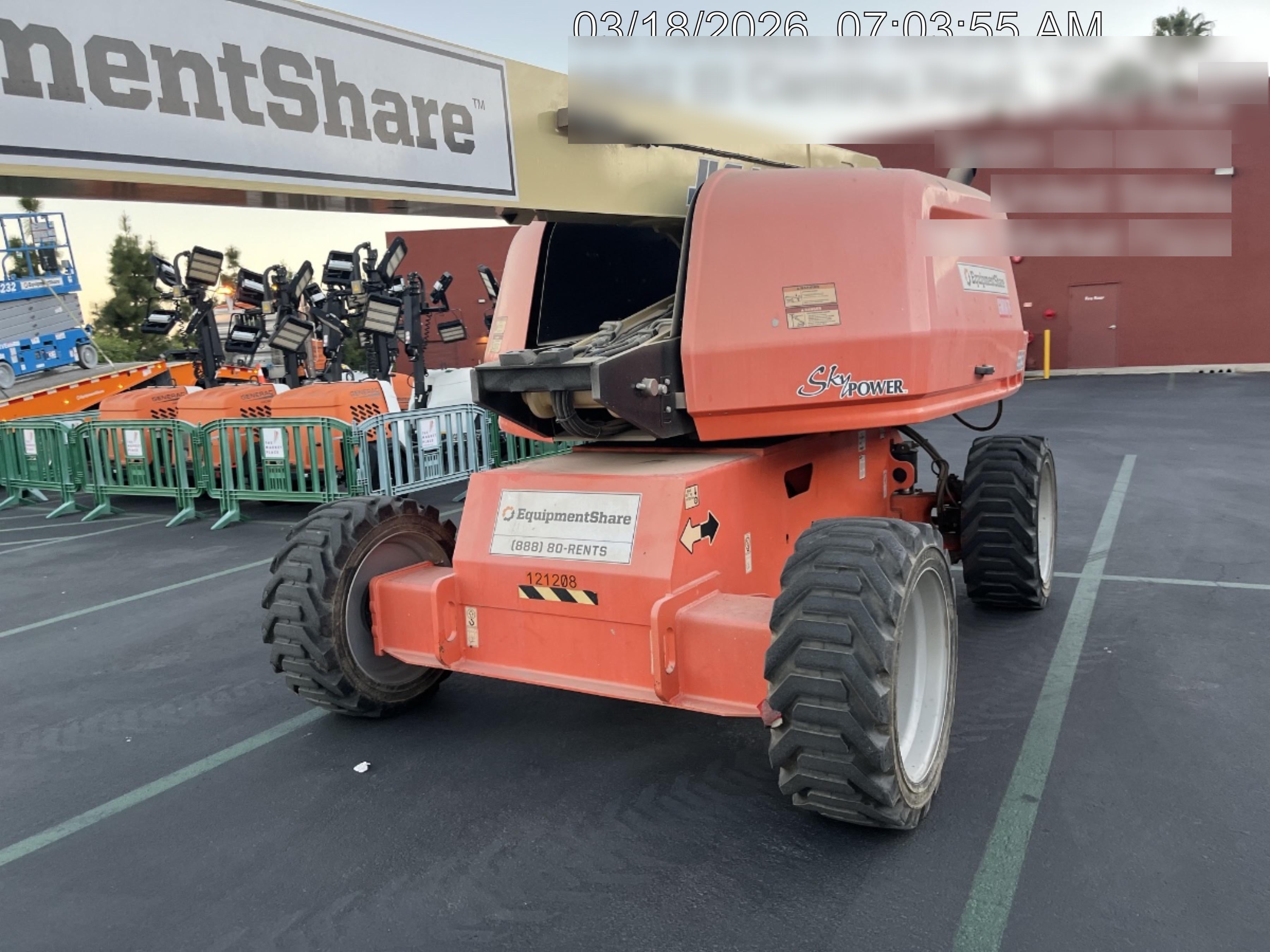 2021 JLG 660SJ