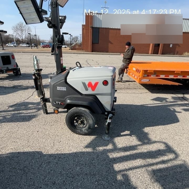 2024 Wacker Neuson LTT4 Diesel, Kohler KDW702, Deep Sea Controller, Auto Start, LED 320W, Bypass Outlet, T3