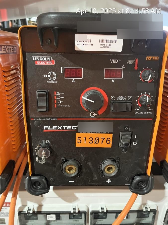 2025 LINCOLN ELECTRIC FLEXTEC 350X