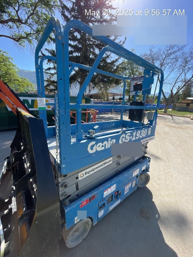 2018 Genie GS-1930 Genie GS-1930 w/Fixed Rail, Chain Entry