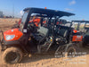 Kubota RTV-X1140W-H Canopy, 4-Seater, Diesel, Windshield Acrylic Clear, LED Strobe, Backup Alarm