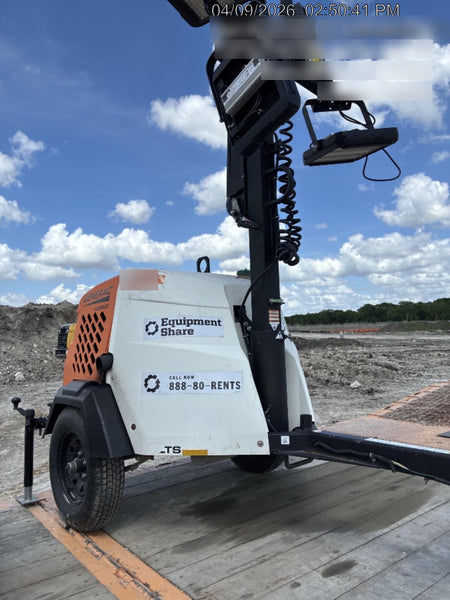 2024 Generac MLT2 Diesel, Flex Switch 120V Input, Powerzone Controller, 
(4) 320W LED Lights, 4kW Generator, 39.9 Gal Fuel Tank, 2" Ball, T3