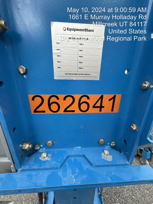 2022 GENIE AWP-30S DC