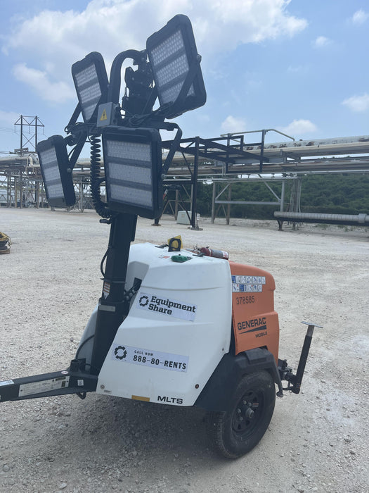 2023 Generac MLT2 Diesel, Flex Switch 120V Input, Powerzone Controller, 
(4) 320W LED Lights, 4kW Generator, 39.9 Gal Fuel Tank, 2" Ball, T3