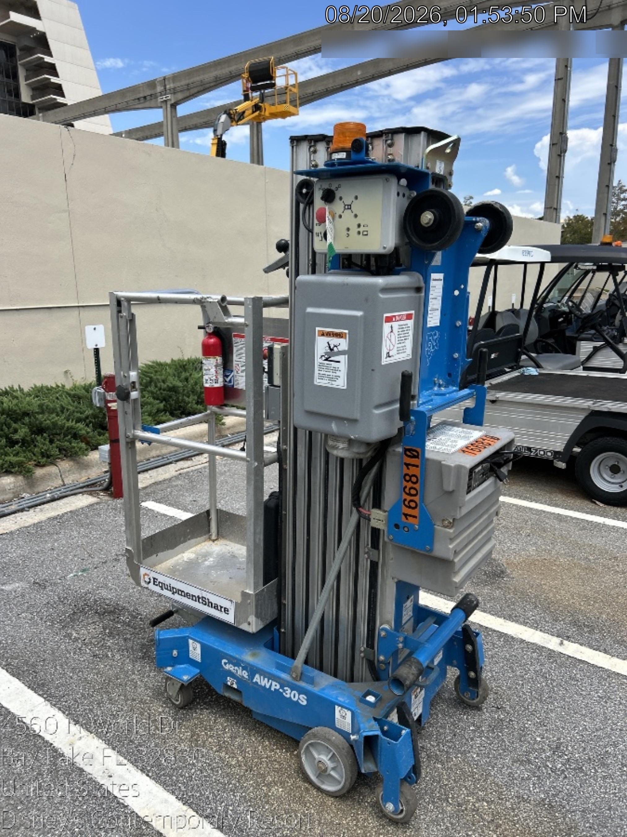 2021 GENIE AWP-30S DC