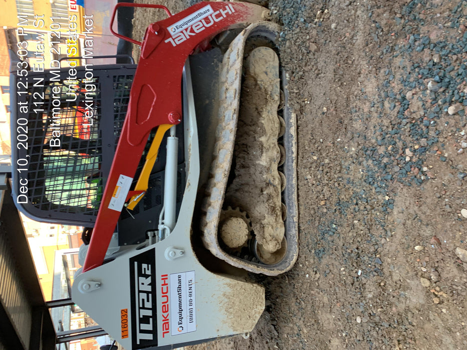 2020 Takeuchi TL12R2-CRR Cab/Heat/Air, Hydraulic QC, Ride Control