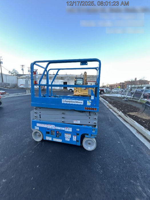 2020 Genie GS-1930 Fixed rails with chain entry gate - Pre A92.20, 800W Inverter