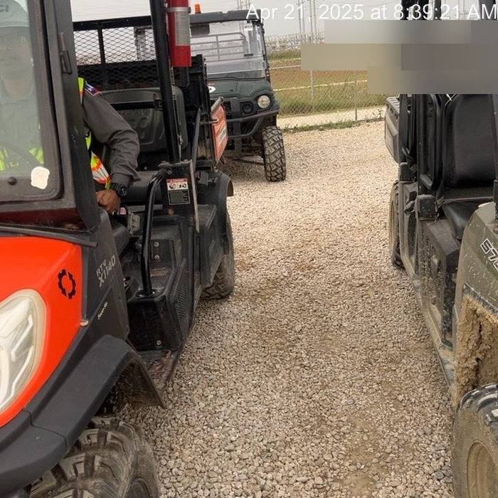 2019 Kubota RTV-X1140W-H 4wd Utility Cart, LED Strobe, Windshield Tempered Glass, Plastic Canopy, Wire Harness Kit, Backup Alarm