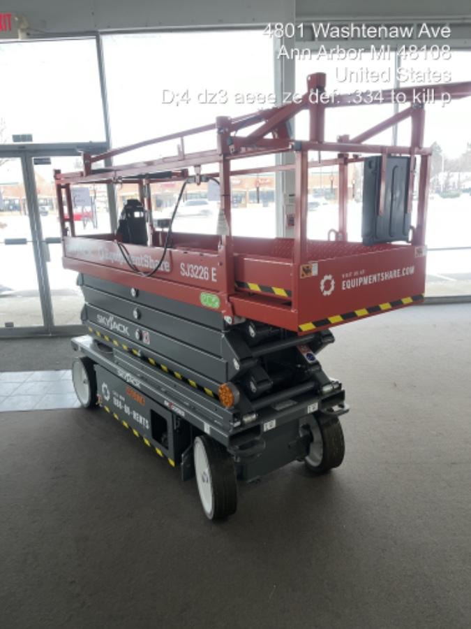 2024 Skyjack SJ3226 Electric Drive, Sld NM Tires, DBcns, T3
