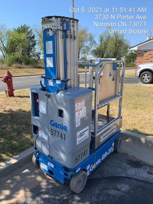2019 GENIE GR-20