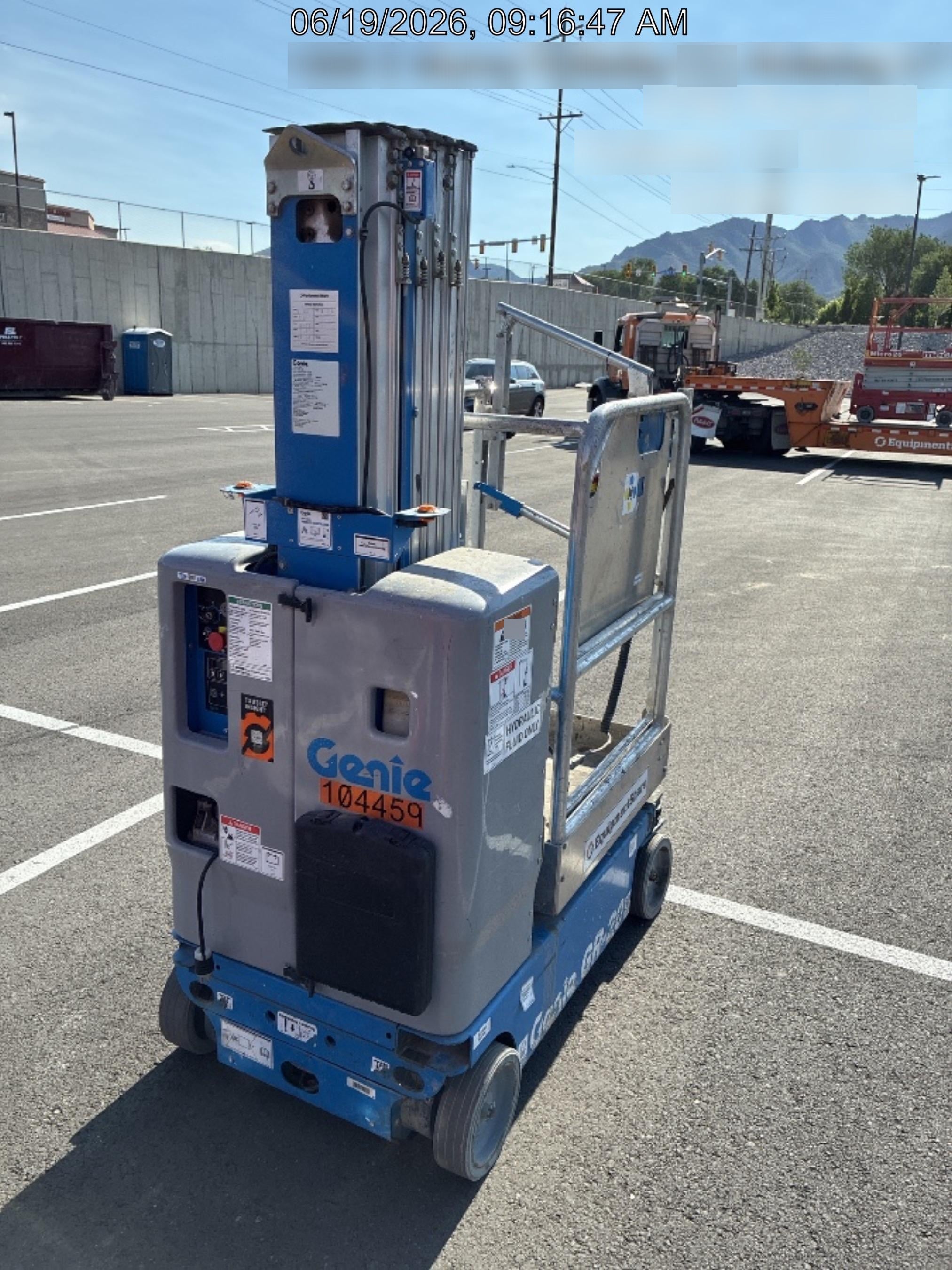 2020 GENIE GR-20