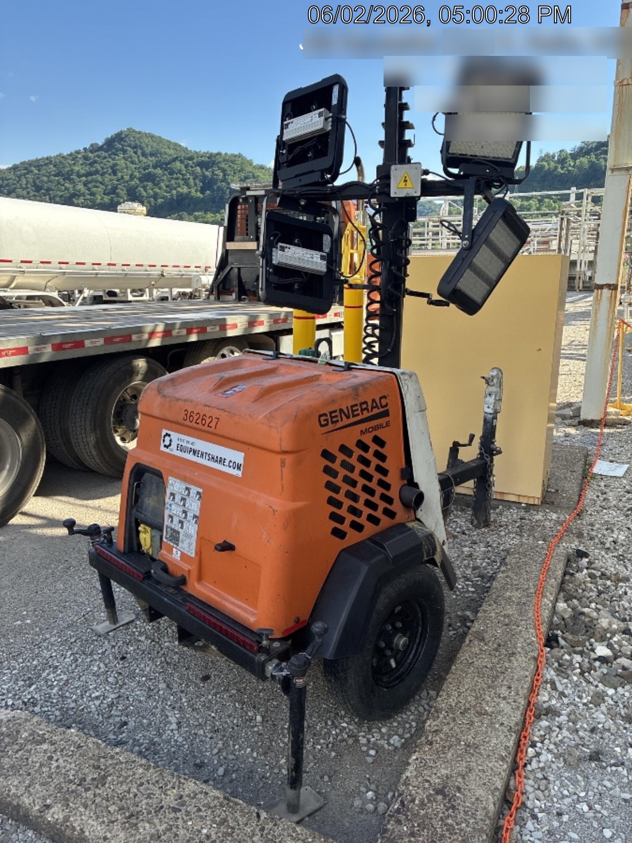 2023 Generac MLT2 Diesel, Flex Switch 120V Input, Powerzone Controller, 
(4) 320W LED Lights, 4kW Generator, 39.9 Gal Fuel Tank, 2" Ball, T3