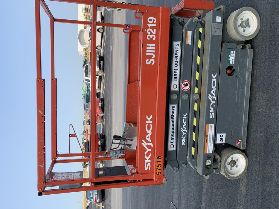 2016 Skyjack SJIII-3219 Standard Rental Specs