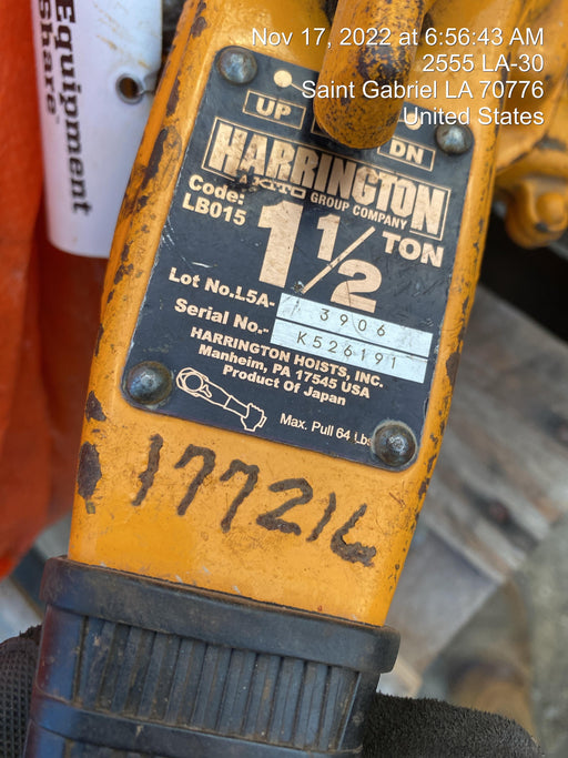 2021 HARRINGTON L5LB015-20