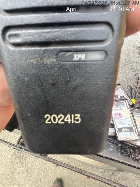 2022 MOTOROLA XPR3300E