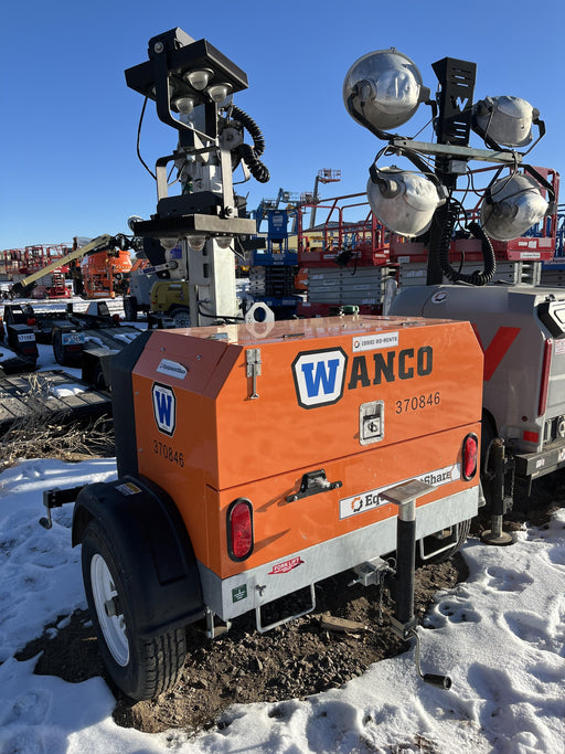 2023 Wanco WLTT-4MM4K Diesel, Deep Sea Controller, Shore Power Plug, Auto Start, (4) 350W LED Floodlights, 4kW Generator, 60 Gal Fuel Tank, 2" Ball, T3
