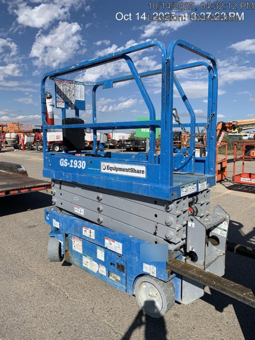 2020 Genie GS-1930 Standard Machine