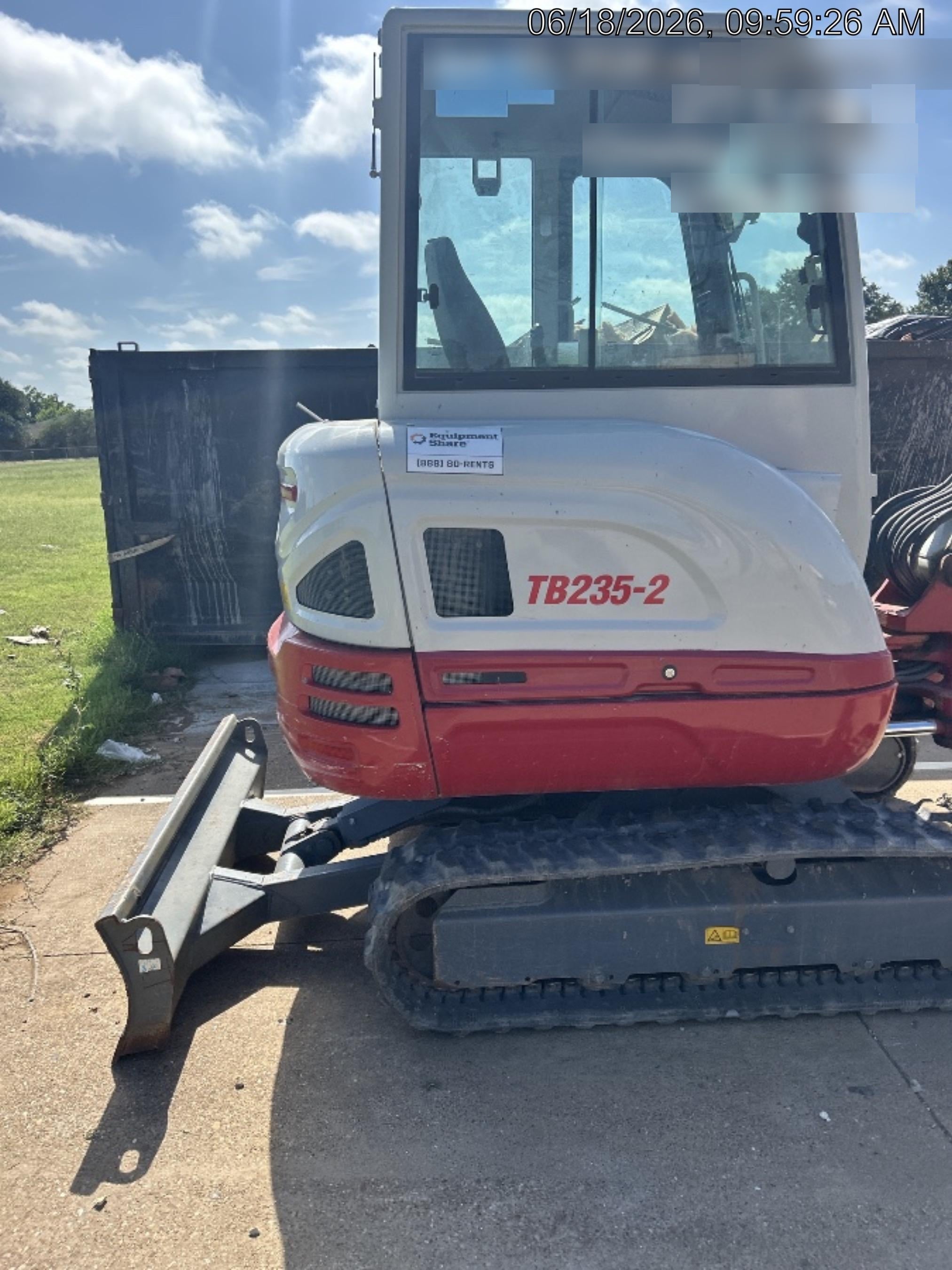 2024 TAKEUCHI TB235-2CR