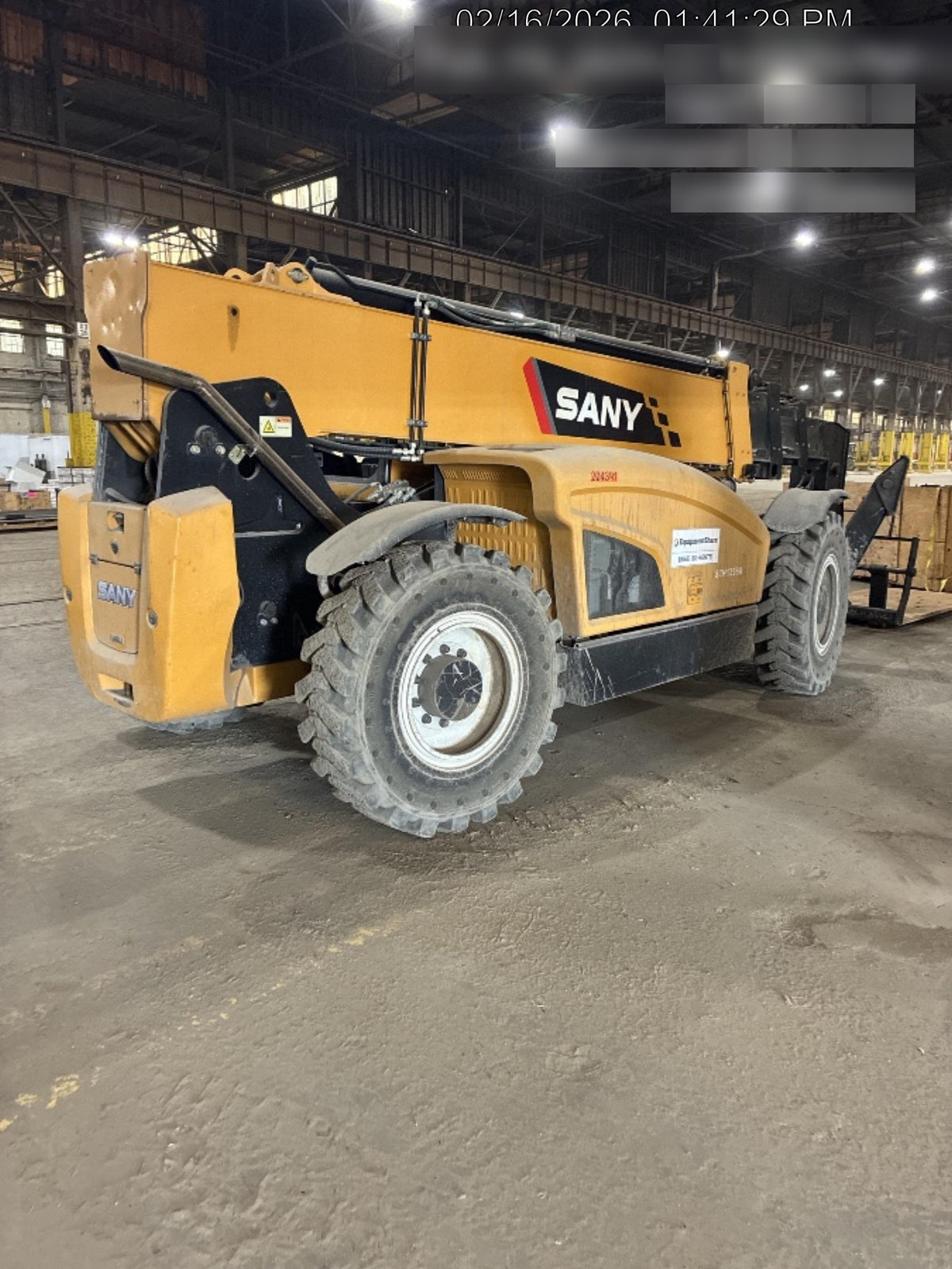 2022 SANY STH1256