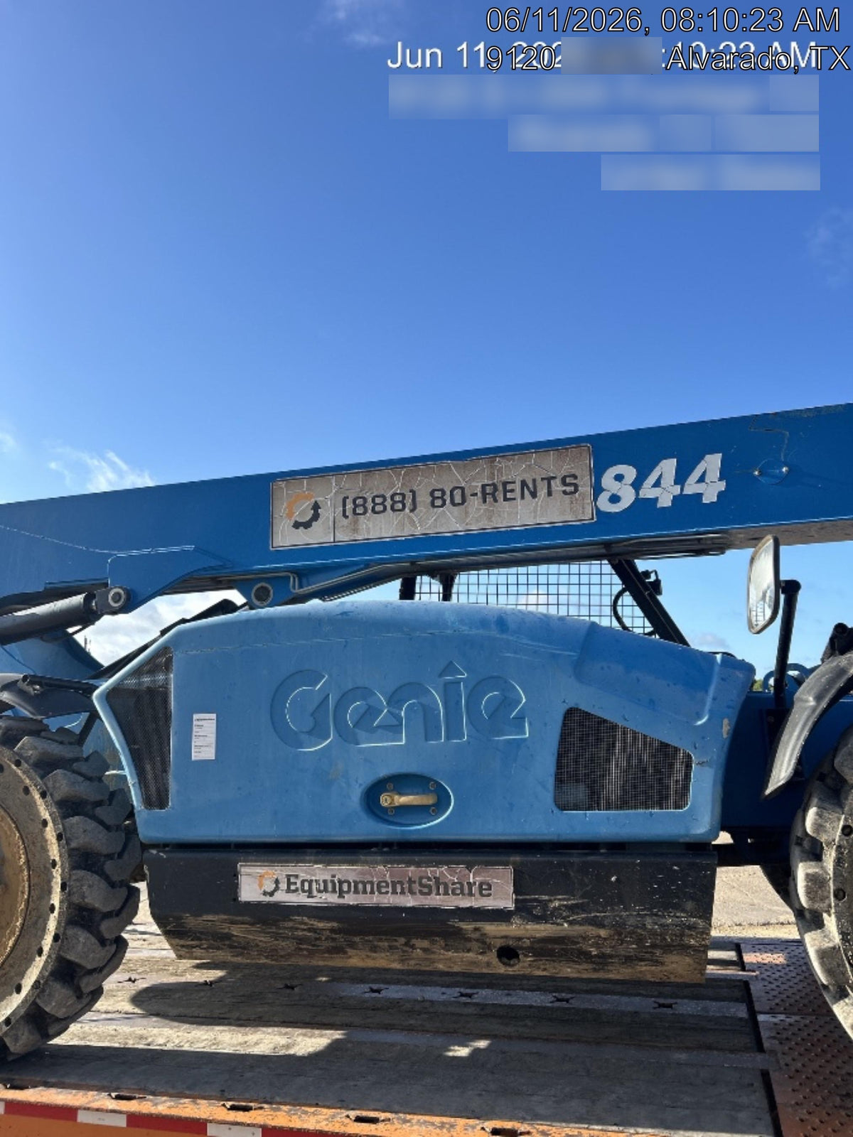 2017 GENIE GTH-844
