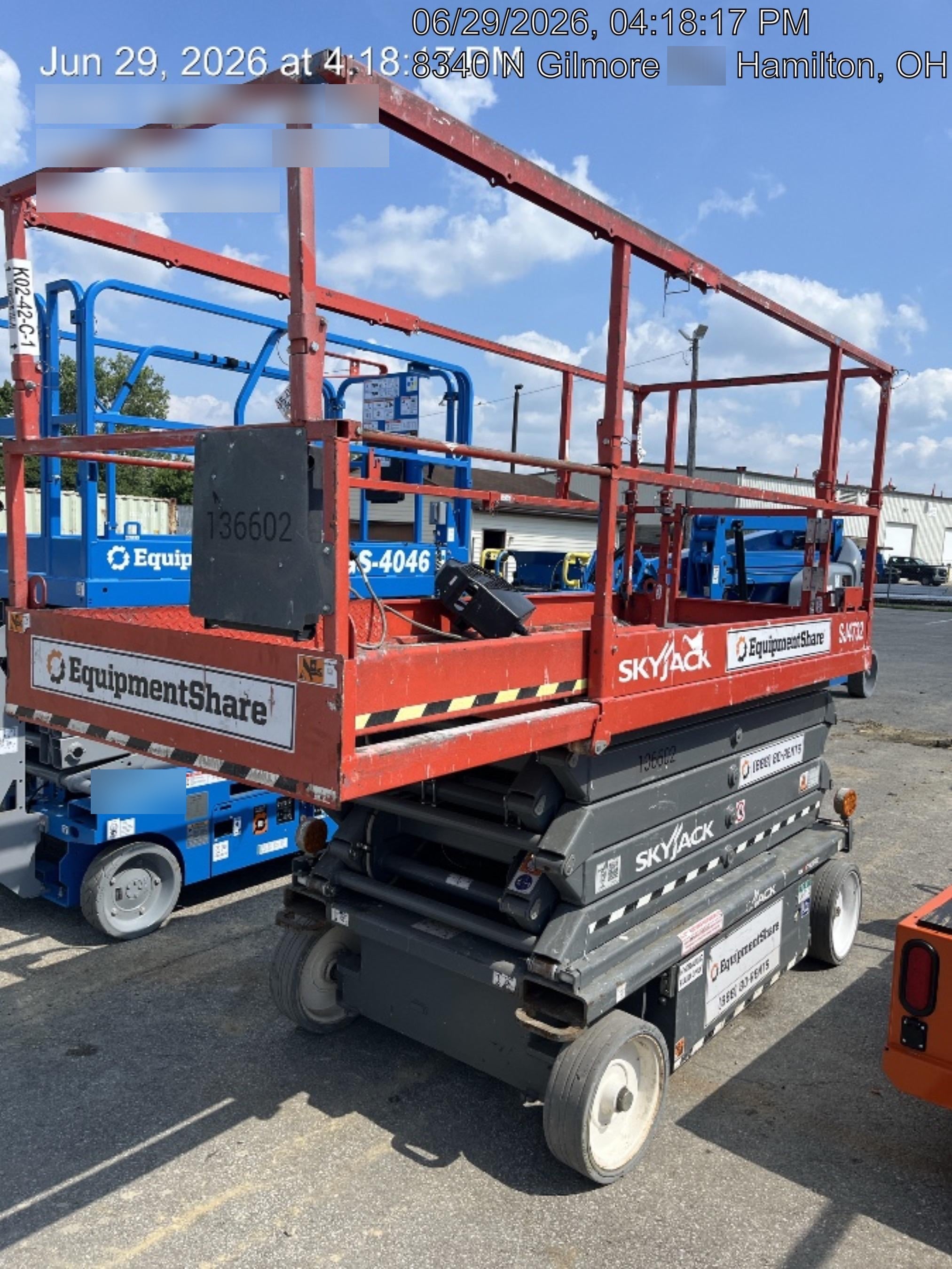 2021 SKYJACK SJ4732