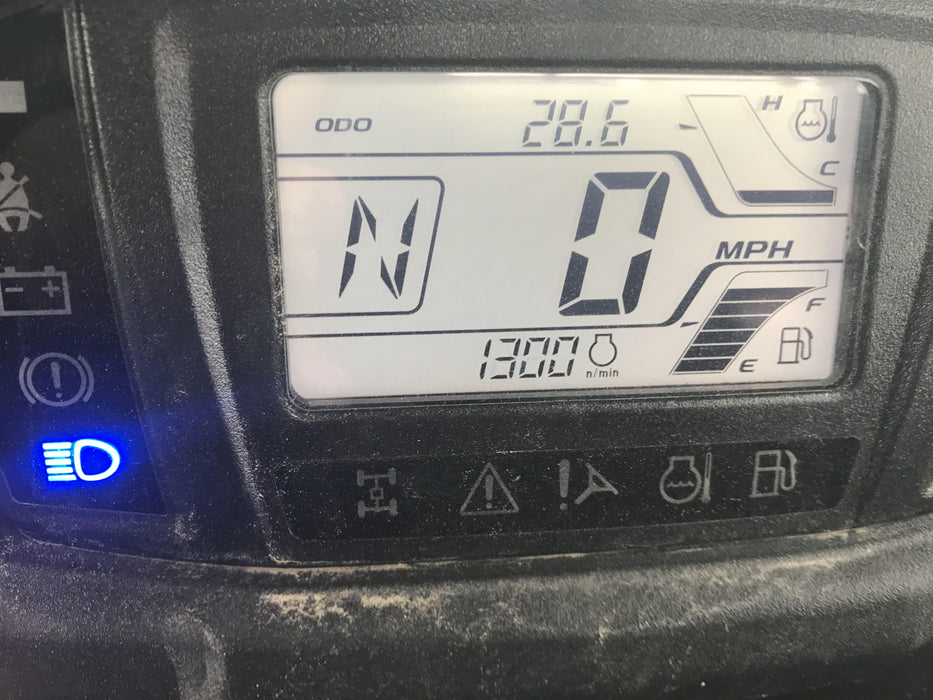 2019 Kubota RTV-XG850WL-H 4wd Utility Cart, Gas, 2 Seat, LED Strobe, Windshield Tempered Glass, Plastic Canopy, Wire Harness Kit, Backup Alarm