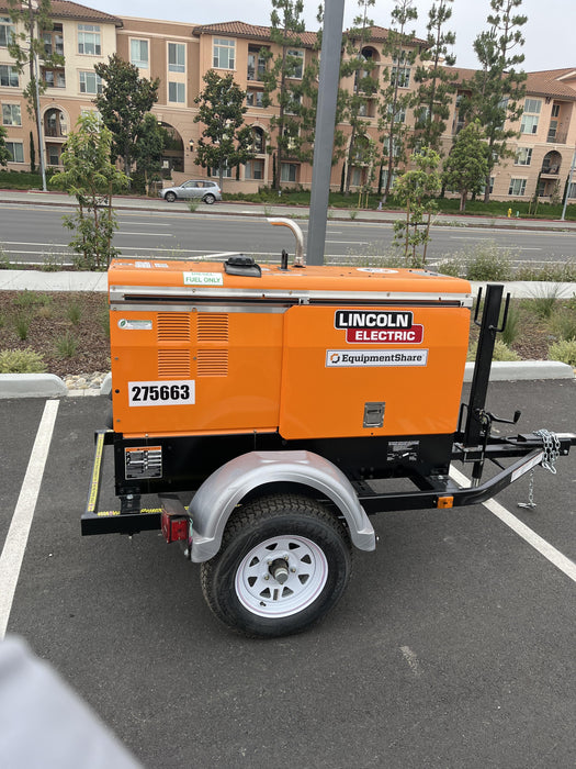 2022 Lincoln Electric LE400 Kubota V1505, Trlr, Cable Rack, Light Kit, ES Decals, T3