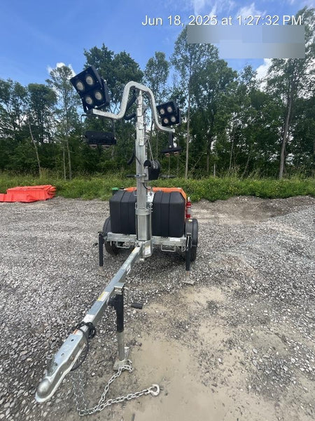 2024 Wanco WLTT-4MM4K Diesel, Deep Sea Controller, Shore Power Plug, Auto Start, (4) 350W LED Floodlights, 4kW Generator, 60 Gal Fuel Tank, 2" Ball, T3