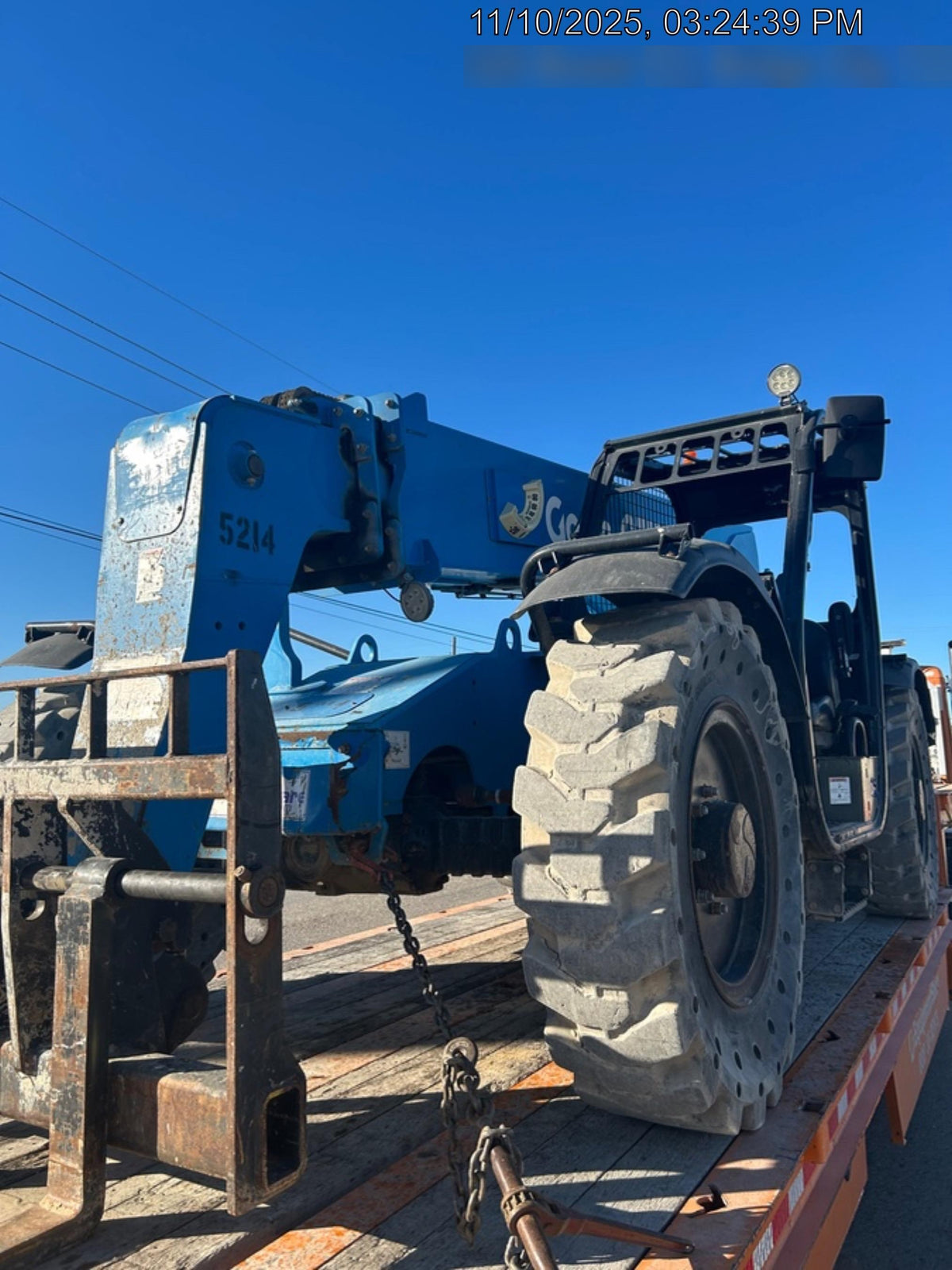 2017 Genie GTH-636 Genie GTH636, Solid RT Tires, T4F, worklights (LED, rear), Open ROPS