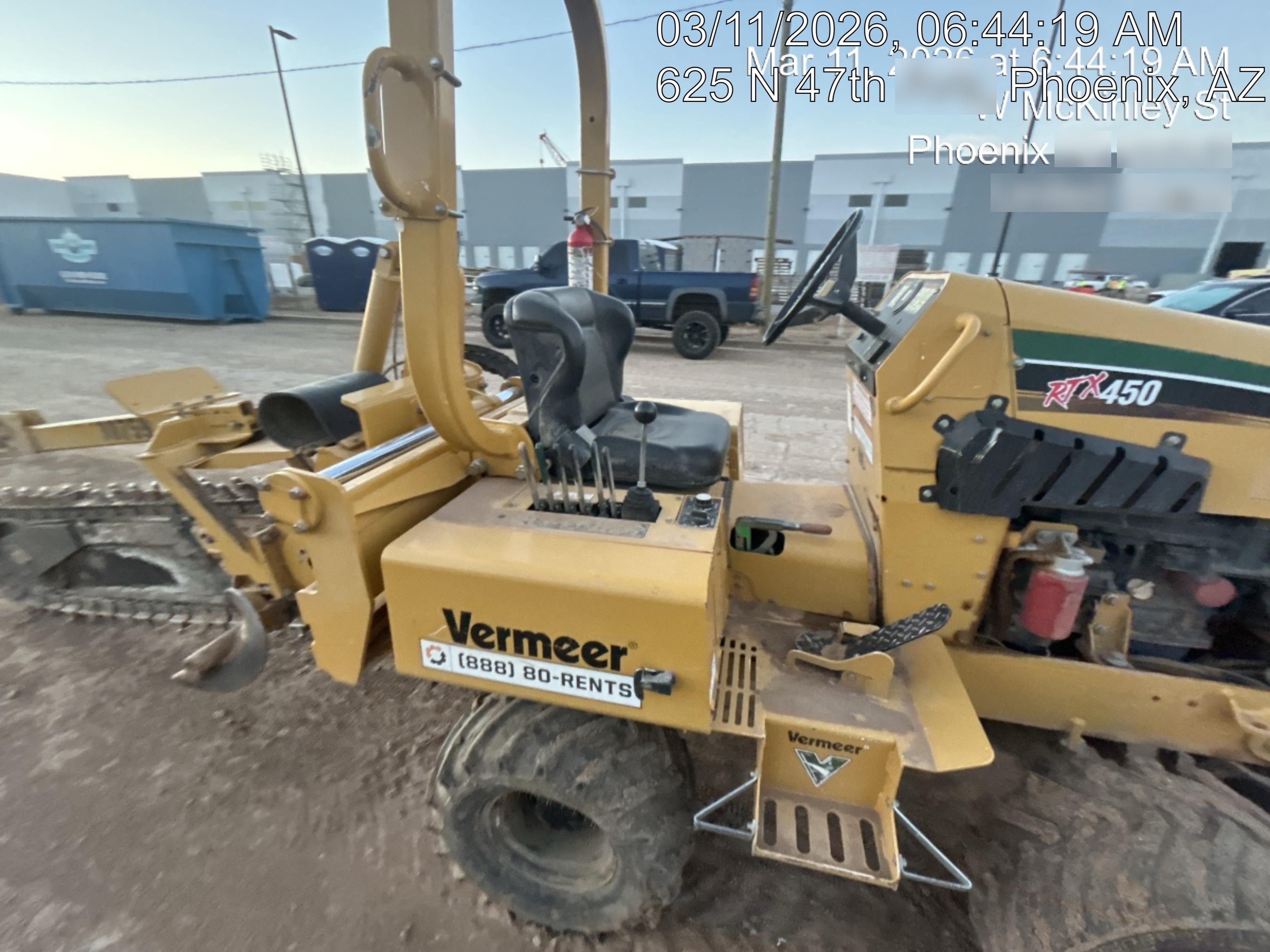 2019 VERMEER RTX450
