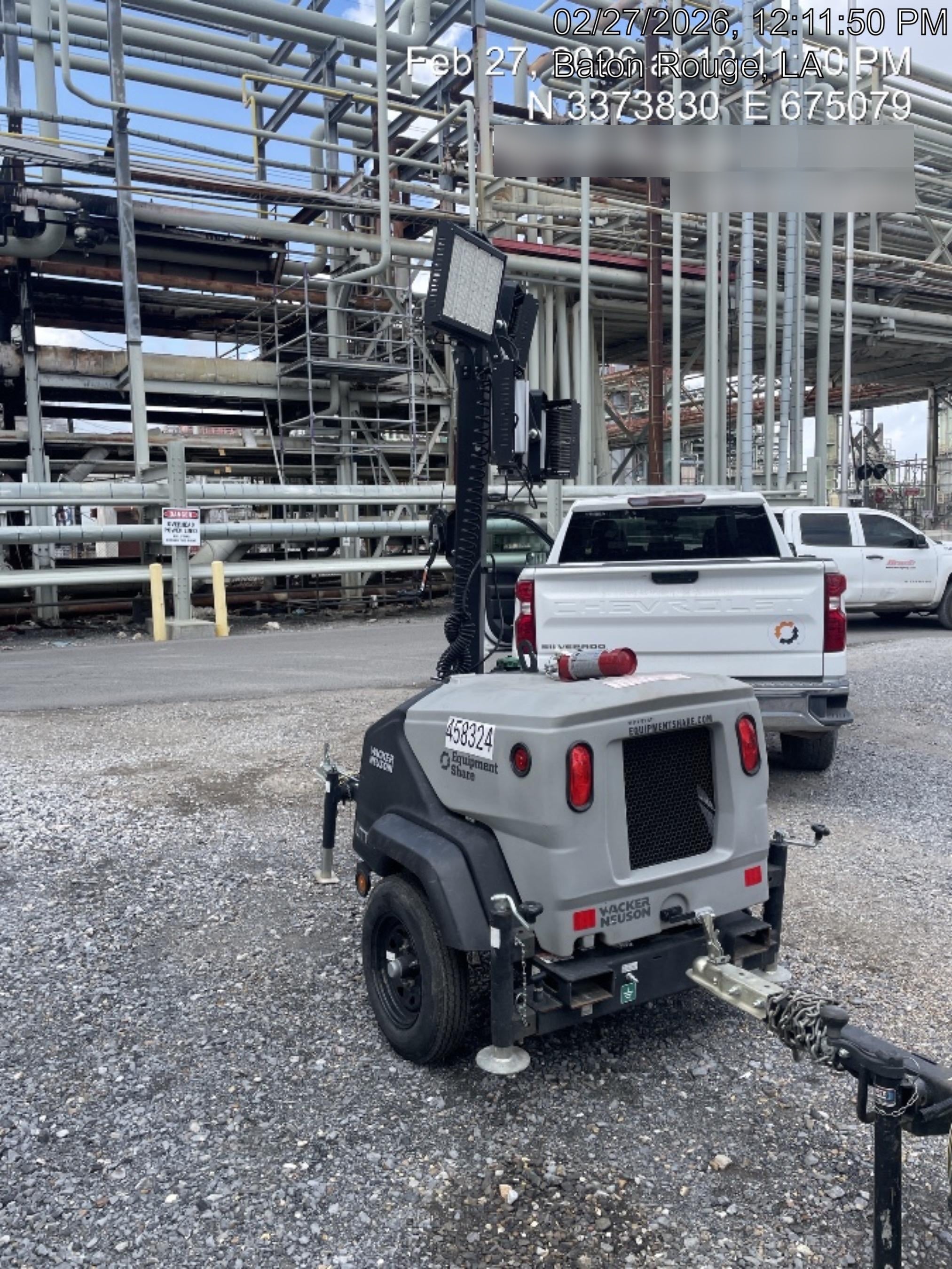 2024 Wacker Neuson LTT4 Diesel, Kohler KDW702, Deep Sea Controller, Auto Start, LED 320W, Bypass Outlet, T3