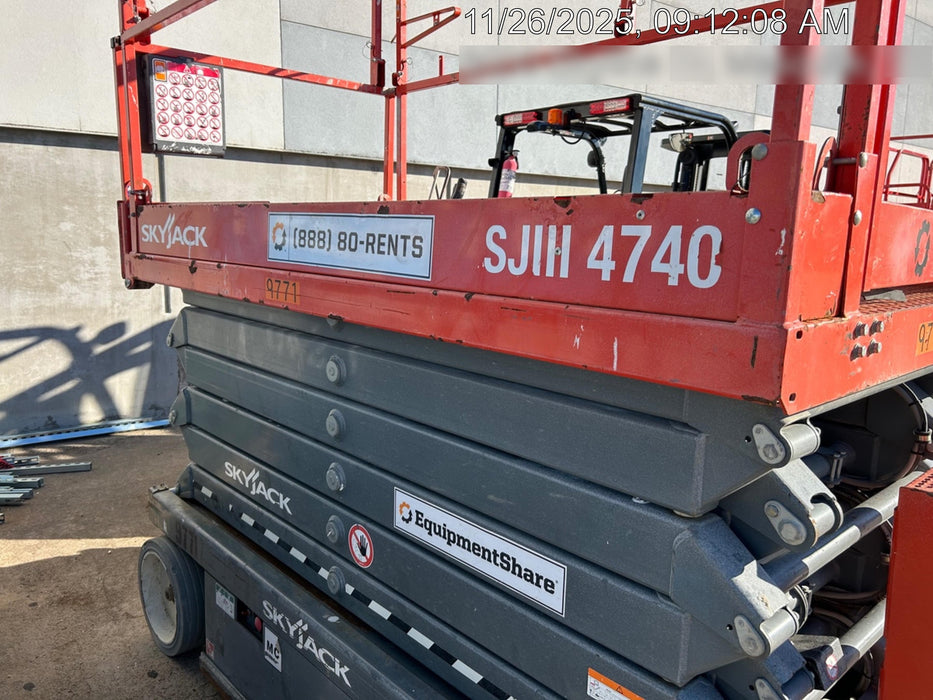 2018 SKYJACK SJIII-4740