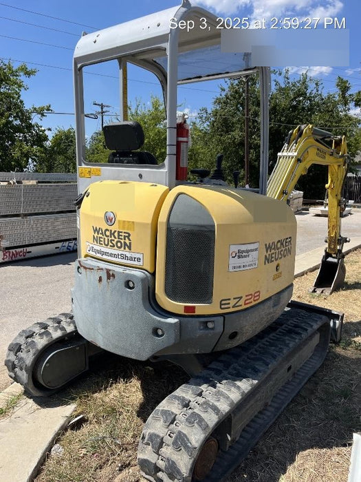 2018 WACKER NEUSON EZ28