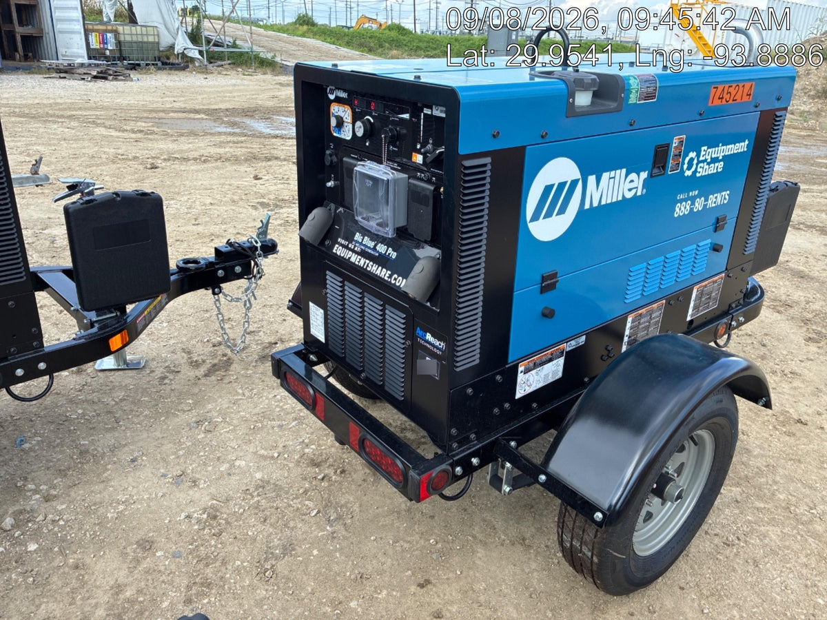 2026 MILLER ELECTRIC BIG BLUE 400