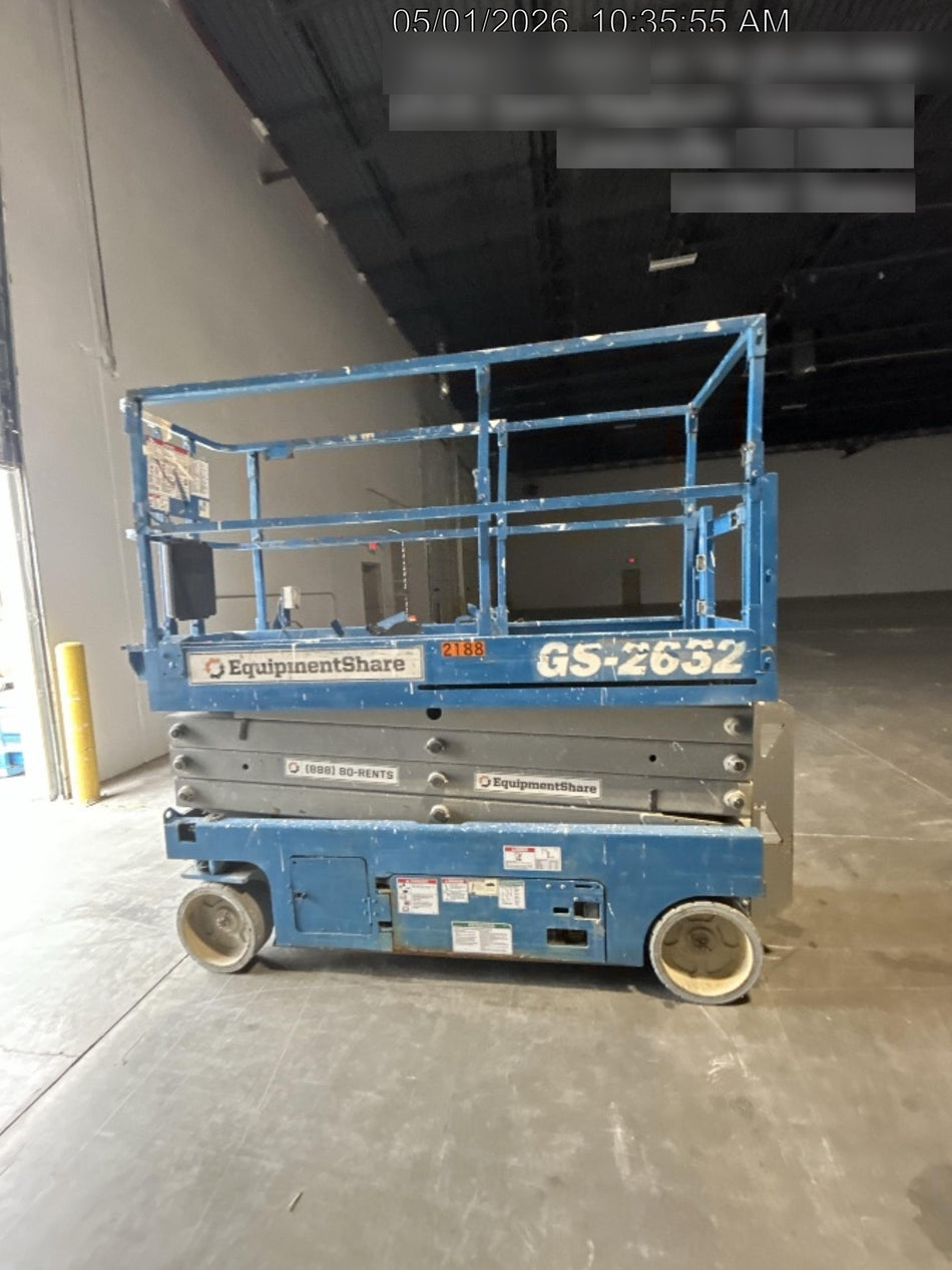 2016 Genie GS-2632 Genie GS2632 Scissor Lift