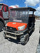 2020 Kubota RTV-X1140W-H Canopy, 4-Seater, Diesel, Windshield Acrylic Clear, Strobe Light, Backup Alarm