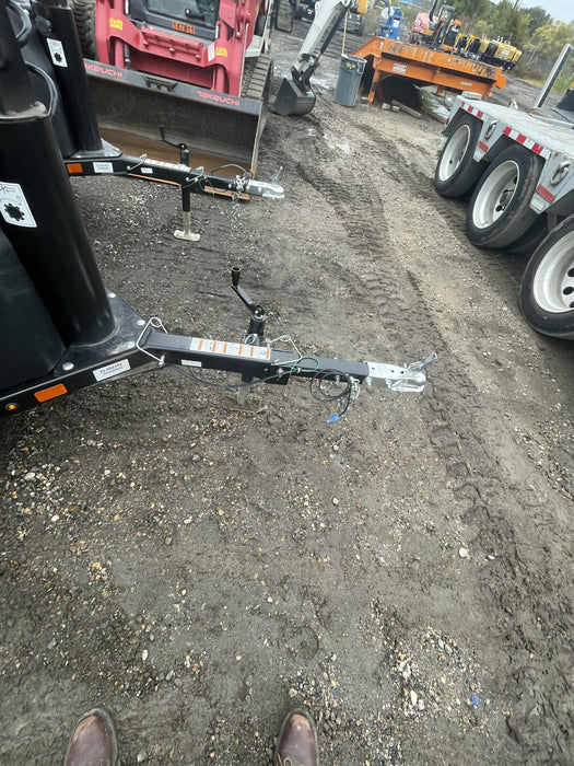 2022 Allmand NLV3GR (4) LED Light Fixture 350W, 23' Vertical Mast, 3kW Prime, Towable, ES Decals, T3