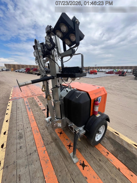 2024 Wanco WLTT-4MM4K Diesel, Deep Sea Controller, Shore Power Plug, Auto Start, (4) 350W LED Floodlights, 4kW Generator, 60 Gal Fuel Tank, 2" Ball, T3