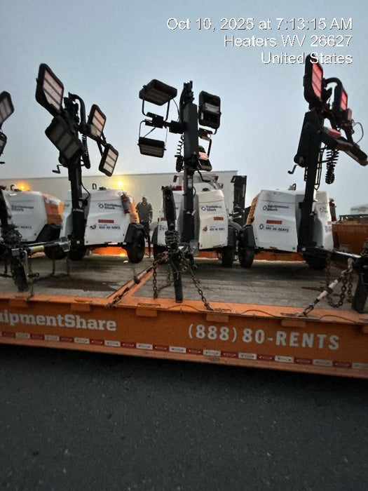 2023 Generac MLT2 Diesel, Flex Switch 120V Input, Powerzone Controller, 
(4) 320W LED Lights, 4kW Generator, 39.9 Gal Fuel Tank, 2" Ball, T3