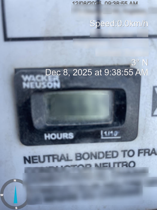 2018 Wacker Neuson LTV6L-MH Wacker Neuson LTV6L Mobile Light Tower w/Fuel Level Sensor Installed