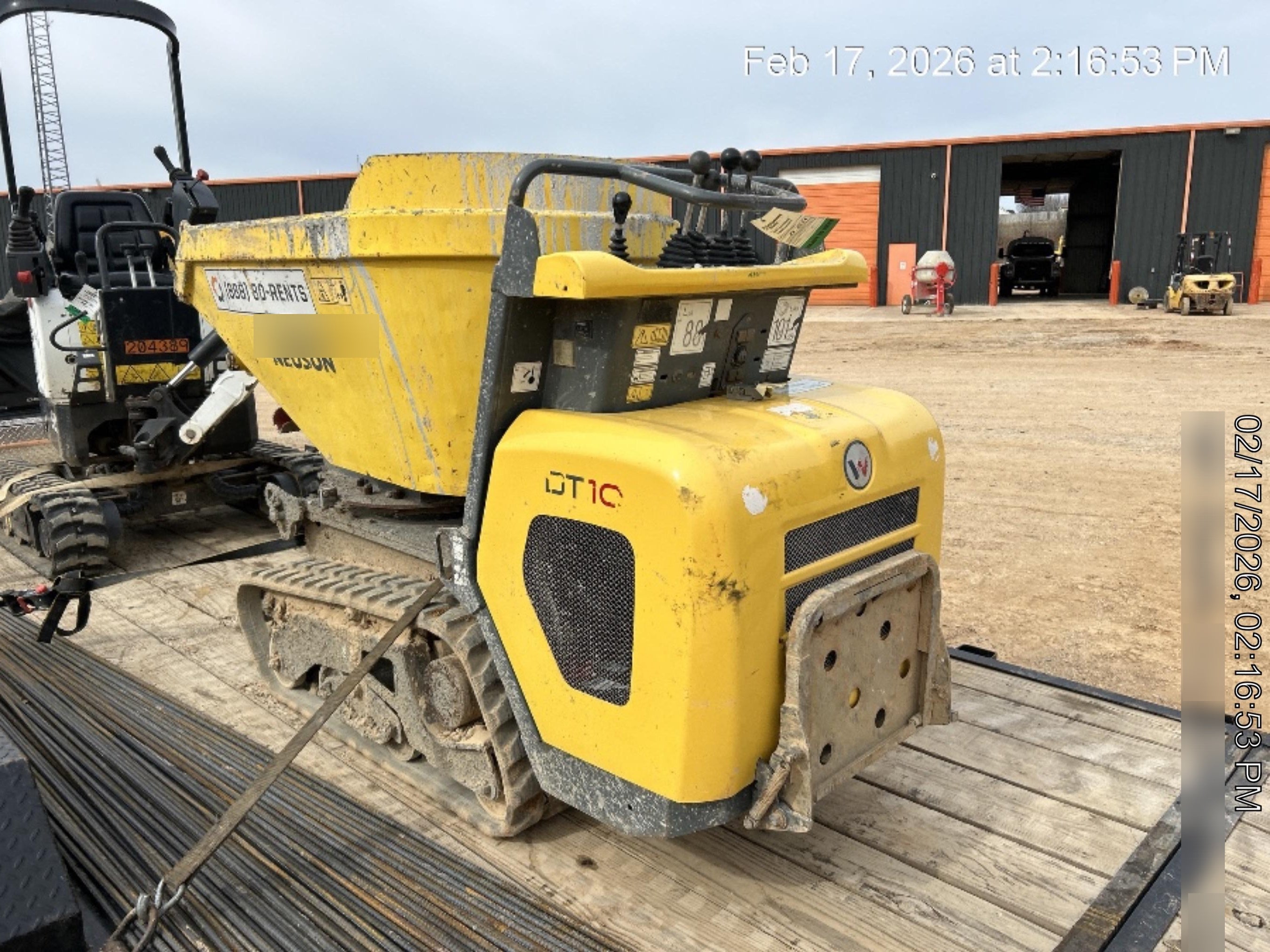 2019 WACKER NEUSON DT10
