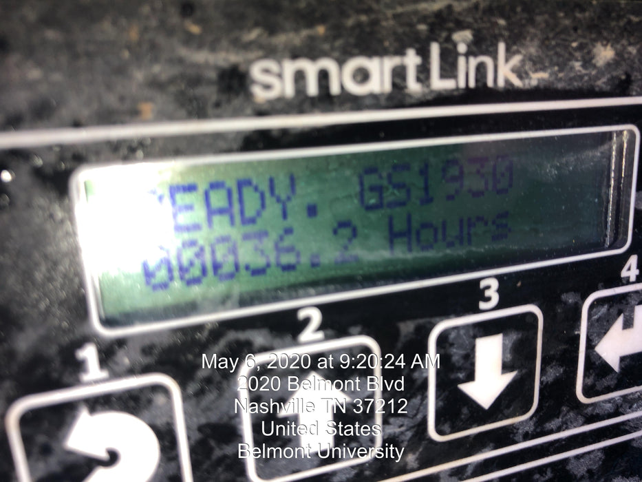 2019 Genie GS-1930 Fixed Rails with Chain Entry