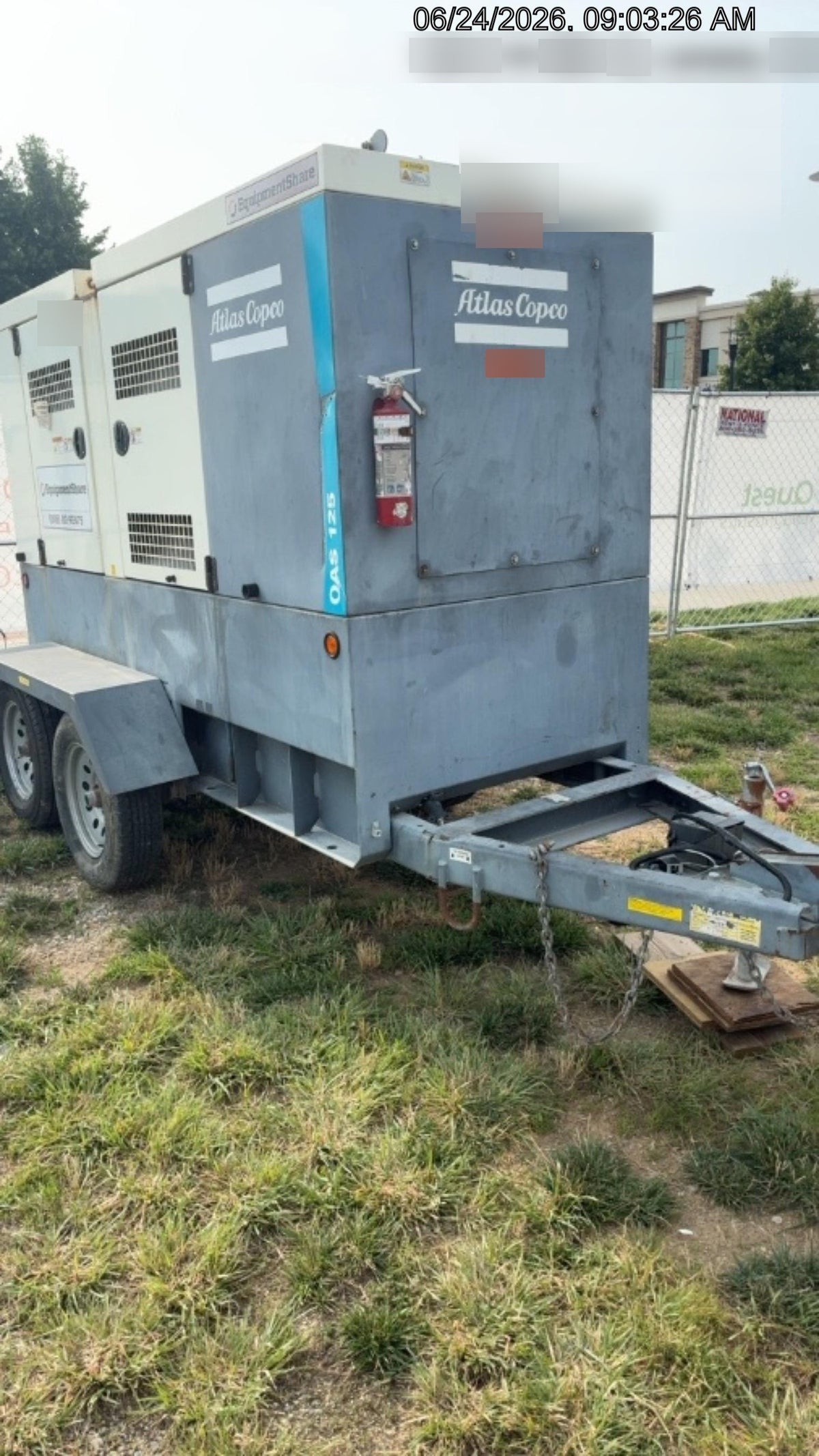 2020 ATLAS COPCO QAS 125