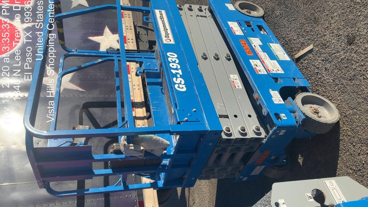 2020 Genie GS-1930 Standard Machine