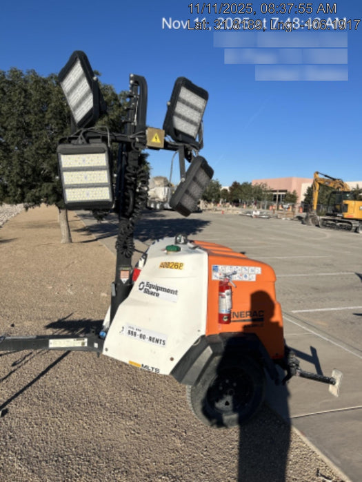 2024 Generac MLT2 Diesel, Flex Switch 120V Input, Powerzone Controller, 
(4) 320W LED Lights, 4kW Generator, 39.9 Gal Fuel Tank, 2" Ball, T3