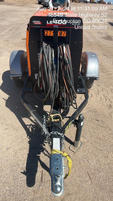 2022 Lincoln Electric LE400 Kubota V1505, Trlr, Cable Rack, Light Kit, ES Decals, T3