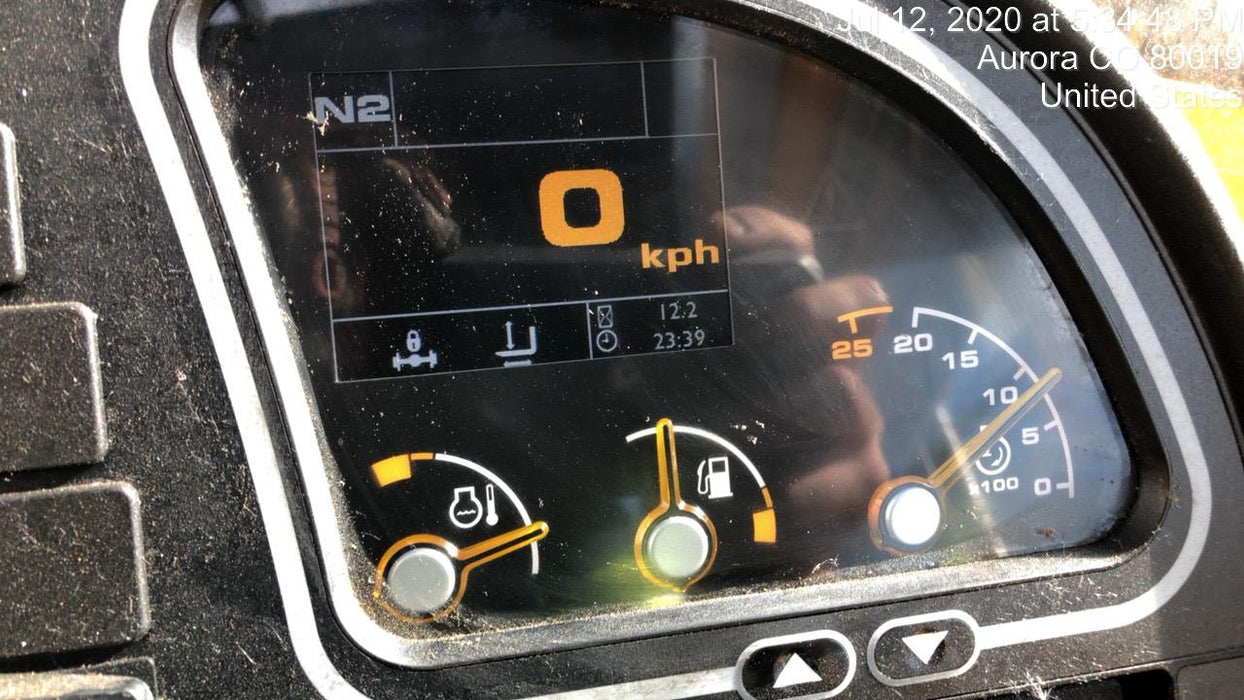 2020 JCB 509-42 Cab/Heat/Air, Solid Tires, Work Lights, Beacon, Aux Hydraulics, Back up Alarm, Lifting Eye, ES Decals